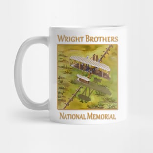 Wright Brothers National Memorial, Kitty Hawk North Carolina Mug